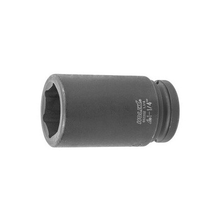 Holex Impact Socket, 3/4 inch Drive, 6 pt, Deep, 1.1/4 inch 652202 1.1/4